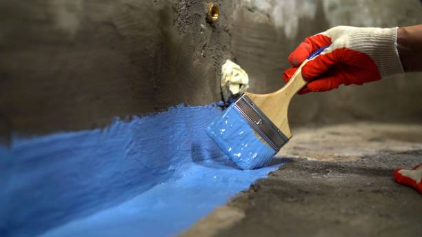 SJ Waterproofing Pros commercial waterproofing team near Dowling, MI